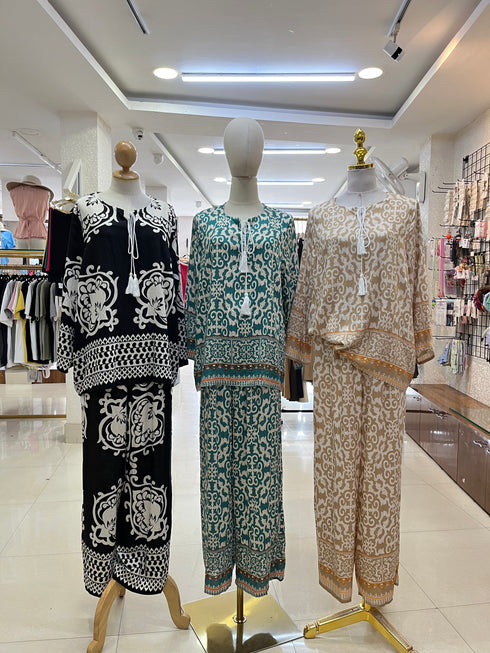 Summer Cotton Printed Co-Ord Sets